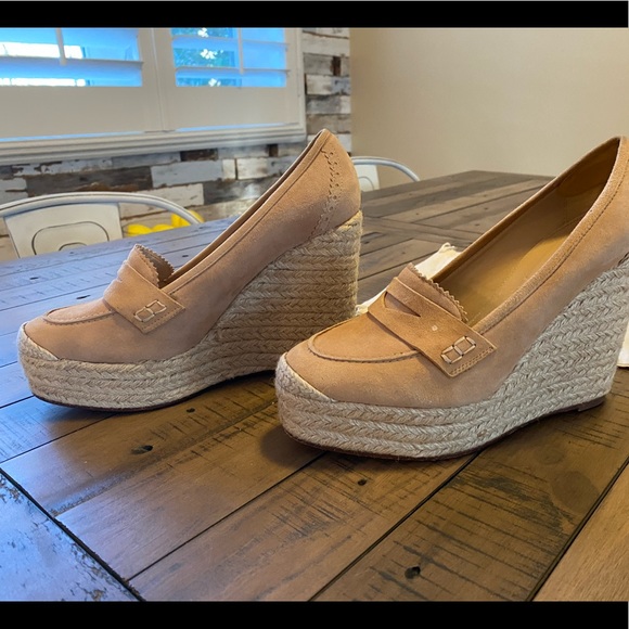 ✨EUC✨ Altuzarra For J. Crew Corrine Espadrille Wedge SZ 8 🤩wow🤩 - Picture 4 of 7